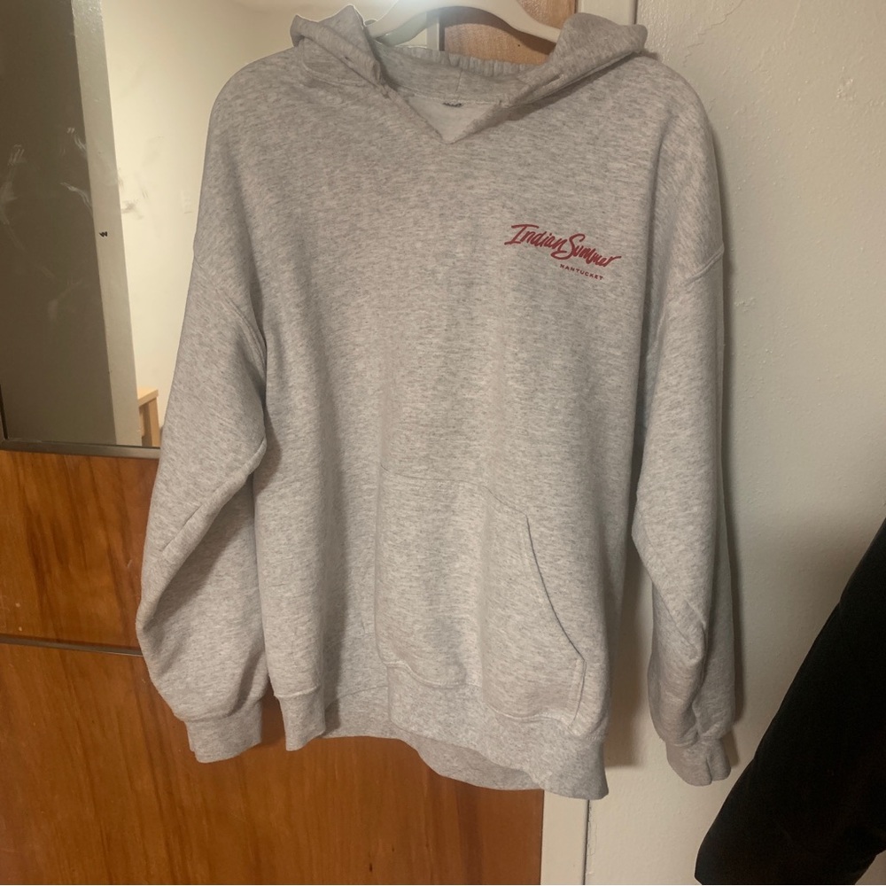 Indian summer nantucket board shop hoodie
